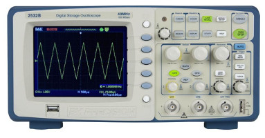 BK Precision 2532B 40 MHz, 500 MSa/s Digital Storage Oscilloscope